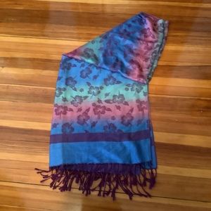 Blue/Pink scarf